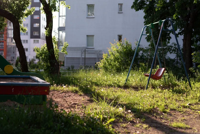 How the Backyard Swing Set Went from Military Drill Ground to American Childhood Staple
